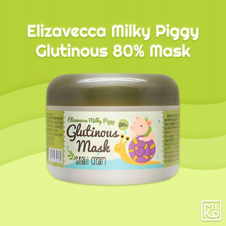 Elizavecca Milky Piggy Glutinous 80% Mask Snail Cream, 100 ml